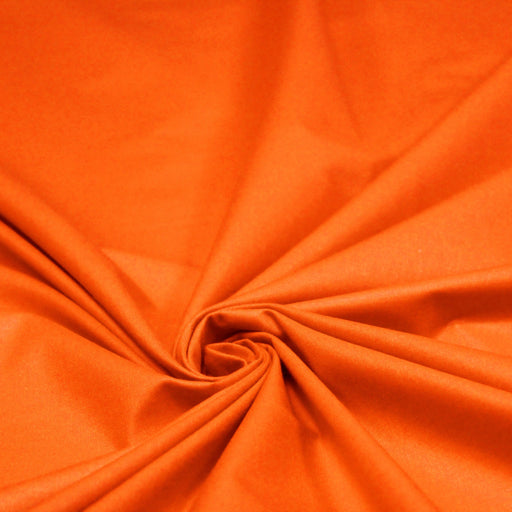 Tissu de coton uni orange BENJAMIN - OEKO-TEX® - tissuspapi