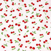 Tissu cotonnade LES PETITES CERISES - OEKO - TEX - TissusPapi.com