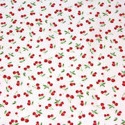 Tissu cotonnade LES PETITES CERISES - OEKO - TEX - TissusPapi.com