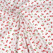 Tissu cotonnade LES PETITES CERISES - OEKO - TEX - TissusPapi.com