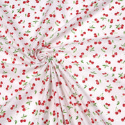 Tissu cotonnade LES PETITES CERISES - OEKO - TEX - TissusPapi.com