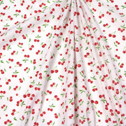 Tissu cotonnade LES PETITES CERISES - OEKO - TEX - TissusPapi.com