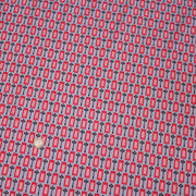 Tissu popeline coton LONDON, cabines téléphoniques rouges & réverbères britanniques - TissusPapi.com