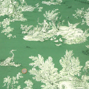 Tissu Toile de Jouy traditionnelle, nombreux fonds très colorés au choix, grande largeur 280cm - OEKO - TEX STANDARD 100 - TissusPapi.com