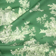 Tissu Toile de Jouy traditionnelle, nombreux fonds très colorés au choix, grande largeur 280cm - OEKO - TEX STANDARD 100 - TissusPapi.com