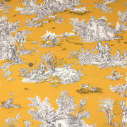 Tissu Toile de Jouy traditionnelle, nombreux fonds très colorés au choix, grande largeur 280cm - OEKO - TEX STANDARD 100 - TissusPapi.com