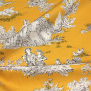 Tissu Toile de Jouy traditionnelle, nombreux fonds très colorés au choix, grande largeur 280cm - OEKO - TEX STANDARD 100 - TissusPapi.com