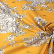 Tissu Toile de Jouy traditionnelle, nombreux fonds très colorés au choix, grande largeur 280cm - OEKO - TEX STANDARD 100 - TissusPapi.com