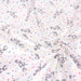 Tissu de coton aux flamants roses, dessin façon origami japonais, fond blanc - OEKO-TEX®