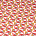 Tissu de coton géométrique ARTY aux triangles jaunes, rouges, gris & blancs - OEKO-TEX® - tissuspapi