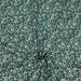 Tissu de coton aux pois verts & blancs, fond bleu marine - OEKO-TEX®