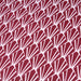 Tissu de coton ART DÉCO au motif géométrique blanc & rose byzantin - OEKO-TEX®