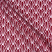 Tissu de coton ART DÉCO au motif géométrique blanc & rose byzantin - OEKO-TEX®