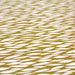 Tissu de coton aux gouttes blanches, fond ocre - OEKO-TEX®