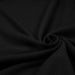 Tissu Drap de laine noir, fabrication italienne - tissuspapi