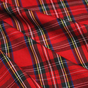 Tissu écossais, authentique TARTAN "Royal Stewart" rouge - TissusPapi.com