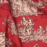 Tissu Toile de Jouy traditionnelle, nombreux fonds très colorés au choix, grande largeur 280cm - OEKO - TEX STANDARD 100 - TissusPapi.com
