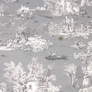 Tissu Toile de Jouy traditionnelle, nombreux fonds très colorés au choix, grande largeur 280cm - OEKO - TEX STANDARD 100 - TissusPapi.com