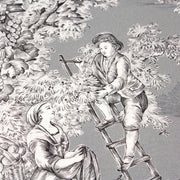 Tissu Toile de Jouy traditionnelle, nombreux fonds très colorés au choix, grande largeur 280cm - OEKO - TEX STANDARD 100 - TissusPapi.com