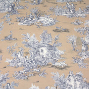 Tissu Toile de Jouy traditionnelle, nombreux fonds très colorés au choix, grande largeur 280cm - OEKO - TEX STANDARD 100 - TissusPapi.com
