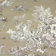 Tissu Toile de Jouy traditionnelle, nombreux fonds très colorés au choix, grande largeur 280cm - OEKO - TEX STANDARD 100 - TissusPapi.com