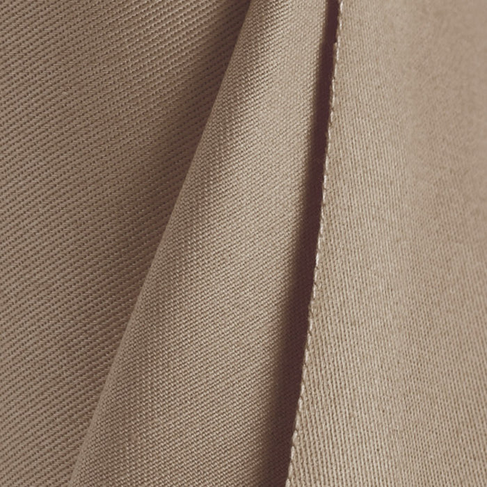 Tissu gabardine de coton LUXE - sergé de coton grège - 280gr-m2 - Fabrication française - Oeko-Tex - tissuspapi