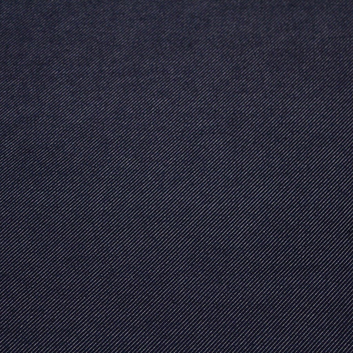Tissu toile de jean denim 100% coton, bleu uni - Fabrication française