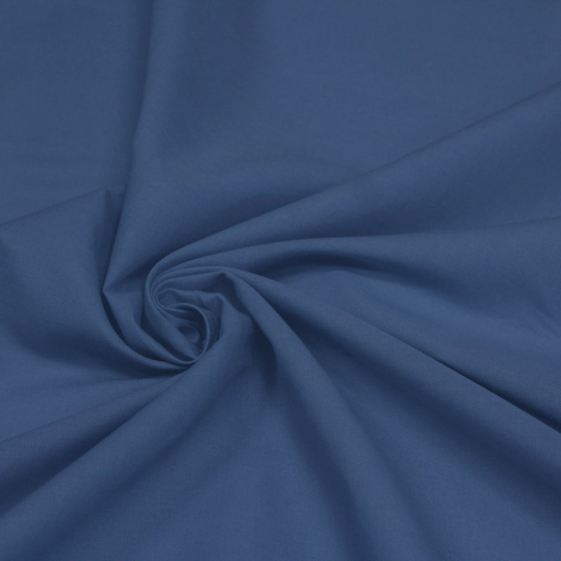 Tissu coton uni : BLEU DE JOUY ou VERT DE JOUY - OEKO - TEX - TissusPapi.com