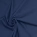 Tissu gabardine de coton LUXE / sergé de coton bleu prusse - 280gr/m2 - Fabrication française - Oeko-Tex