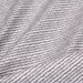 Tissu de coton aux petits tirets gris, fond blanc - OEKO-TEX®