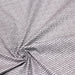 Tissu de coton aux petits tirets gris, fond blanc - OEKO-TEX®