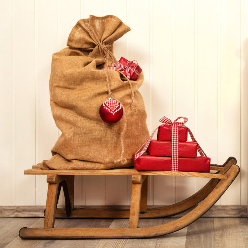 Sac de jute en toile naturelle, 60cm x 110cm - TissusPapi.com
