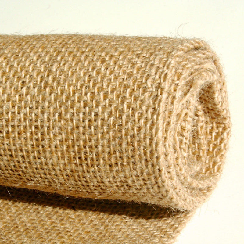 Tissu toile de jute - Grande largeur 190cm - 330gr - m2 - Fabrication française - TissusPapi.com