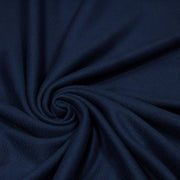 Tissu Polaire bleu marine uni - TissusPapi.com