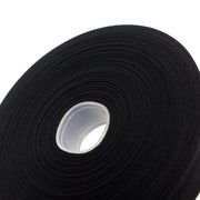 Biais de coton noir - Galette de 25 mètres - TissusPapi.com