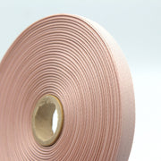 Ruban de sergé vieux rose 10mm - Galette de 50 mètres - Fabrication française - TissusPapi.com