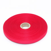 Ruban de sergé rose framboise 10mm - Galette de 50 mètres - Fabrication française - TissusPapi.com
