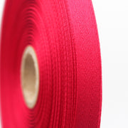 Ruban de sergé rose framboise 10mm - Galette de 50 mètres - Fabrication française - TissusPapi.com