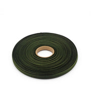 Ruban de sergé vert kaki 10mm - Galette de 50 mètres - Fabrication française - TissusPapi.com