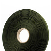 Ruban de sergé vert kaki 10mm - Galette de 50 mètres - Fabrication française - TissusPapi.com
