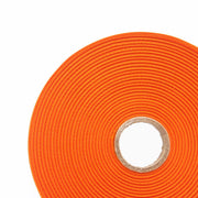 Ruban de sergé orange vif 10mm - Galette de 50 mètres - Fabrication française - TissusPapi.com