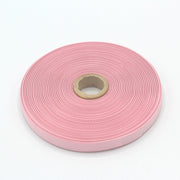 Ruban de sergé rose pâle 10mm - Galette de 50 mètres - Fabrication française - TissusPapi.com