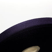 Ruban de sergé violet aubergine 10mm - Galette de 50 mètres - Fabrication française - TissusPapi.com