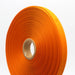 Ruban de sergé orange 10mm - Galette de 50 mètres - Fabrication française - tissuspapi