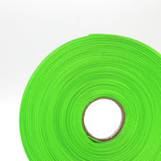 Ruban de sergé vert fluo 10mm - Galette de 50 mètres - Fabrication française - TissusPapi.com
