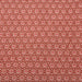 Tissu de coton saki motif traditionnel japonais géométrique ASANOHA rouge tomette & blanc - Oeko-Tex