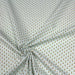Tissu de coton motif traditionnel japonais aux éventails SENSU vert d'eau - Oeko-Tex