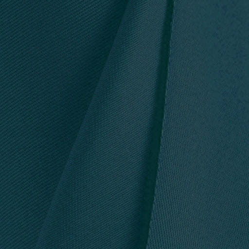 Tissu gabardine de coton LUXE - sergé de coton bleu canard - 280gr-m2 - Fabrication française - Oeko-Tex - tissuspapi