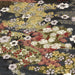 Tissu popeline de viscose motifs japonais aux tons gris - Fabrication française - Oeko-Tex - tissuspapi