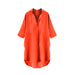 Notre tissu microfibre viscose fluide orange, le joli choix pour votre jolie robe fluide et agréable à porter !